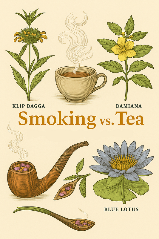 Tea vs. Smoking Herbs: Pros, Cons & Spiritual Uses