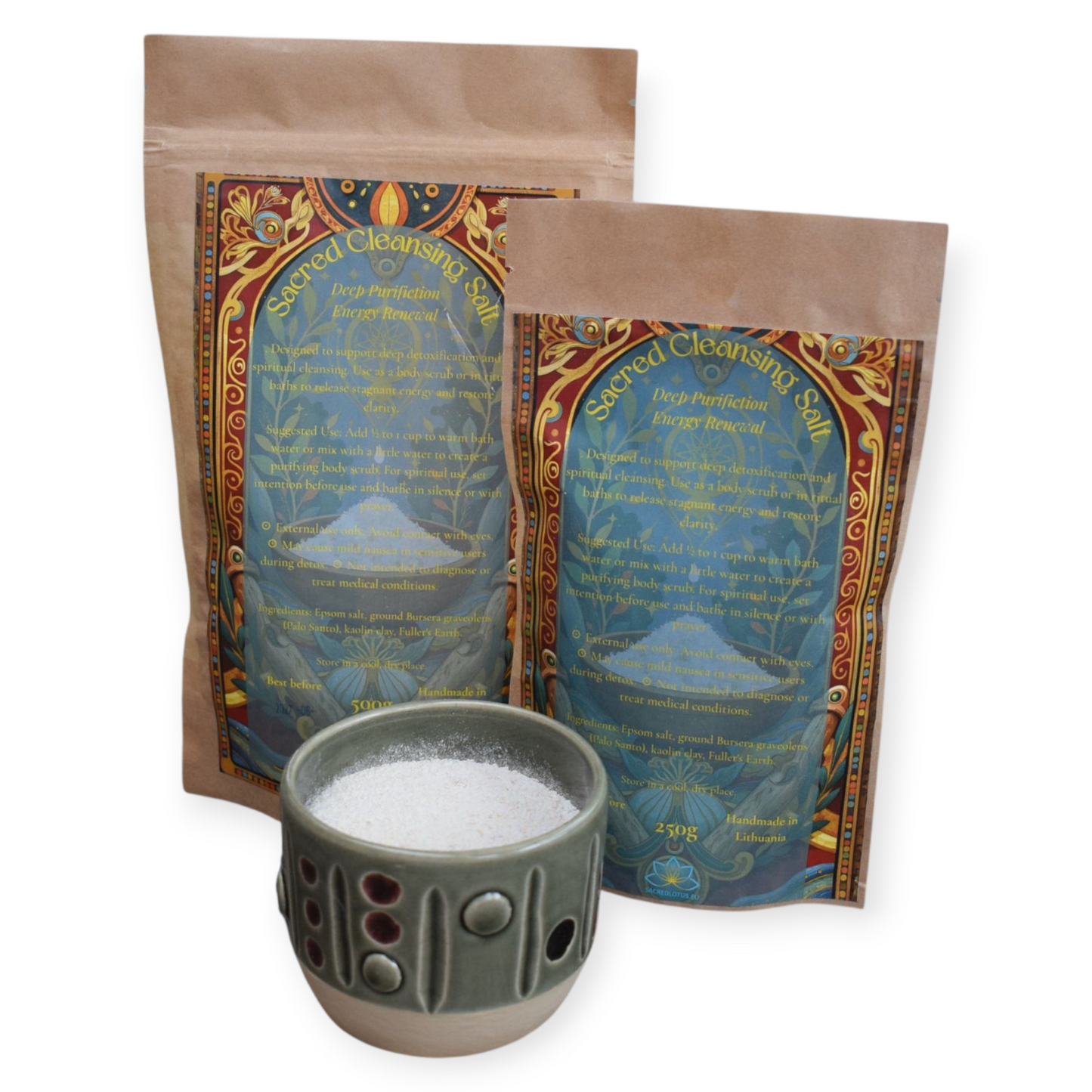 Bath Soak Palo Santo Epsom Salt Ritual Bath