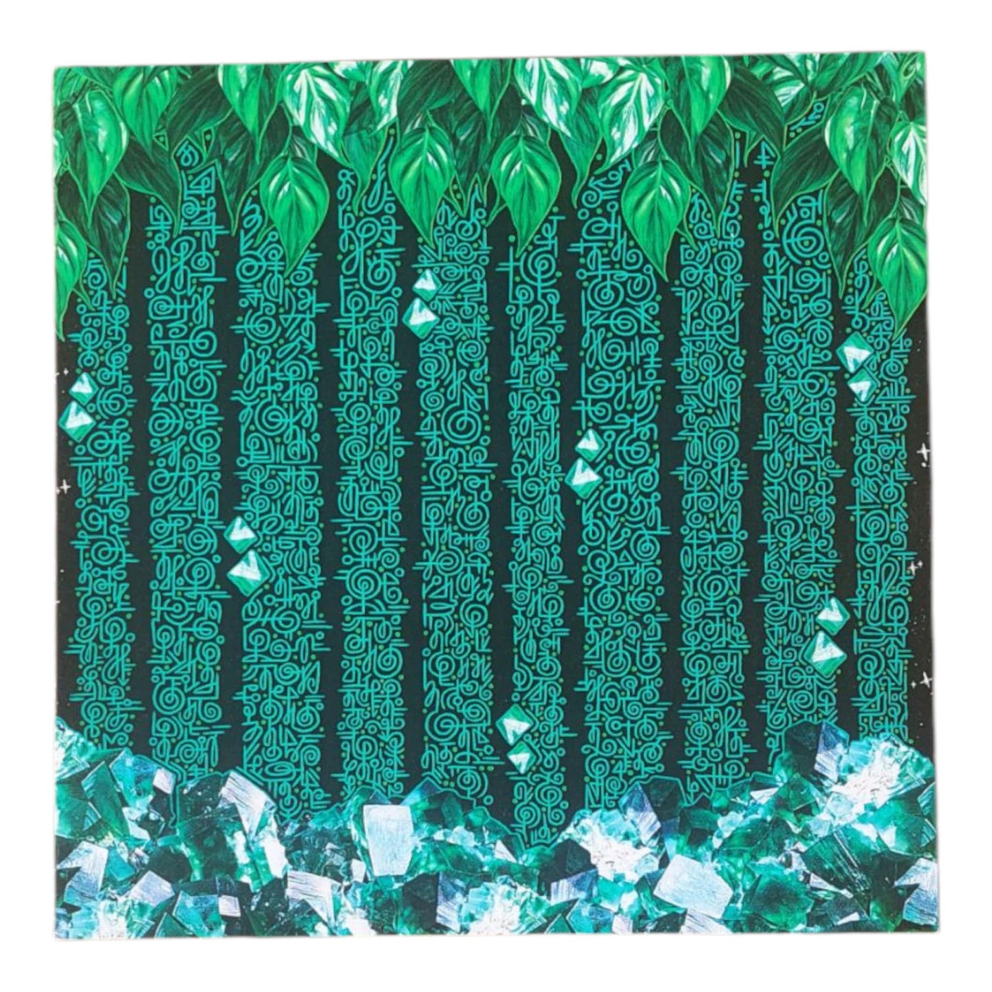 Light code greeting cards - channeled art for special occasion