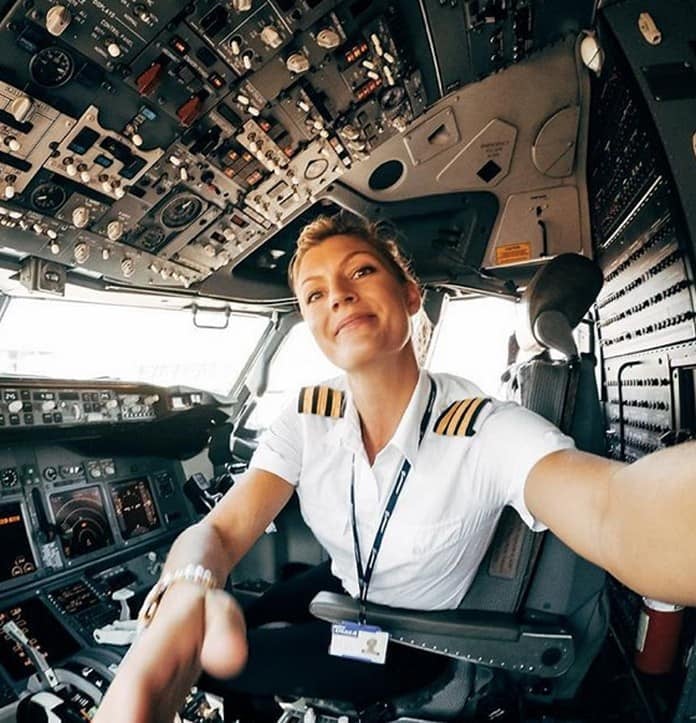 I flew on a plane piloted by a woman – and this happened