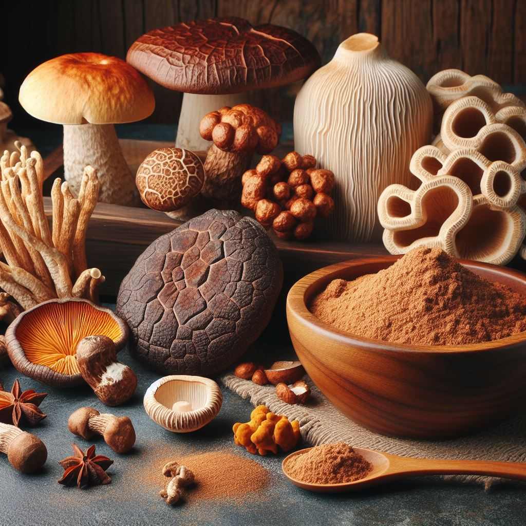 7 Mushroom Powder Blend 100g – Functional Fungi Mix