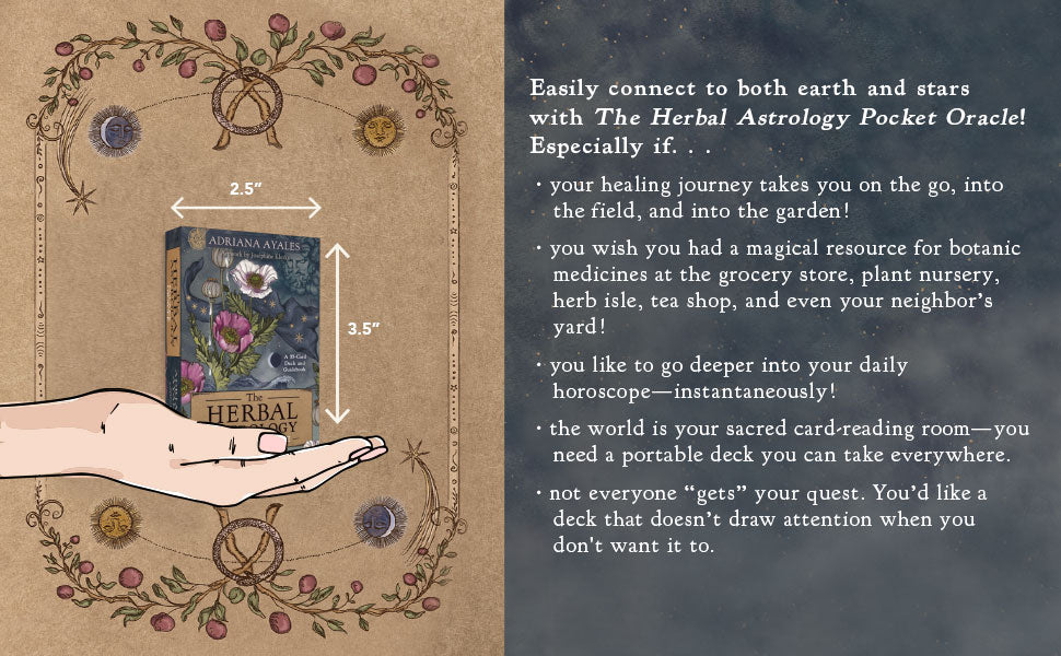 Herbal Astrology Oracle (Pocket size)