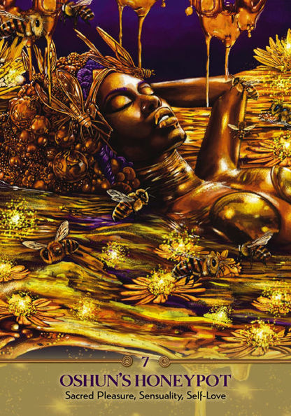 Faces of Oshun oracle