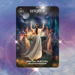 Past-life energy oracle