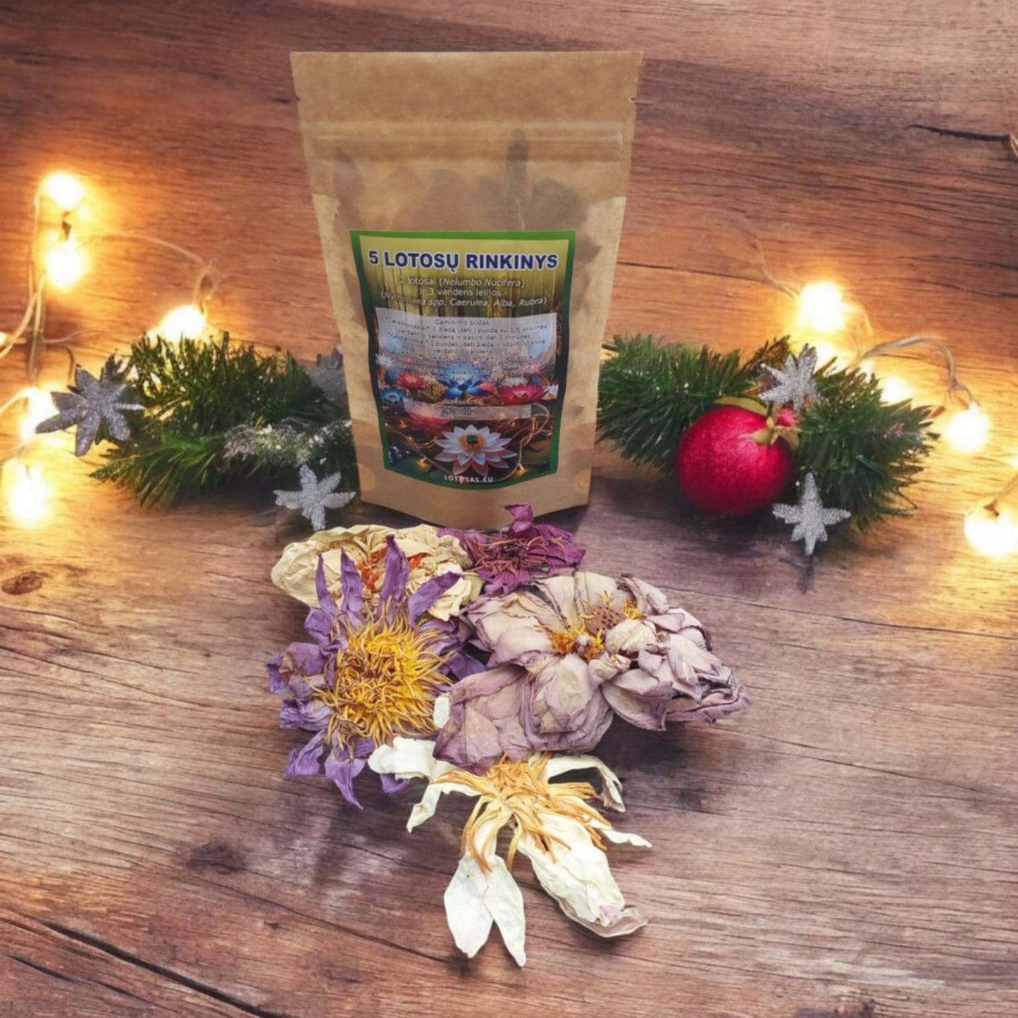5 lotus gift set